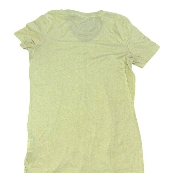 Nike Dri-Fit Womens V-Neck T-Shirt XS Light Green - Picture 4 of 7